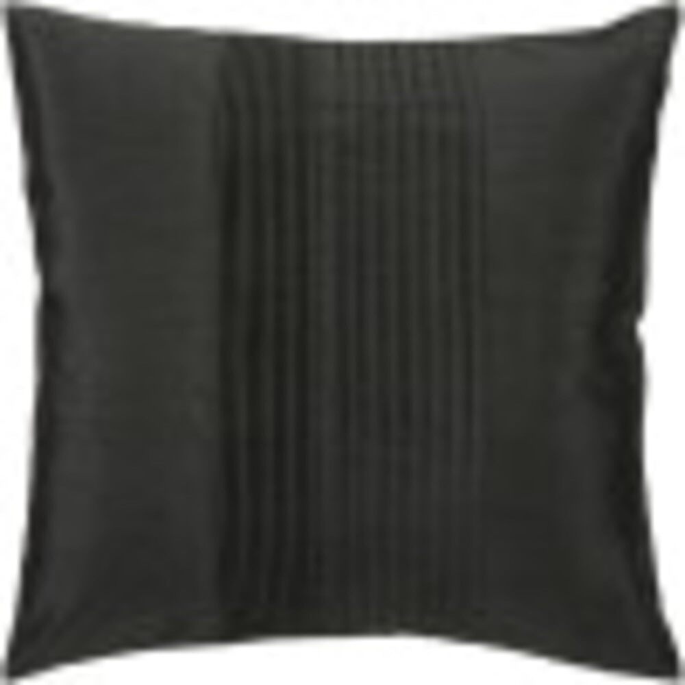 1994 HH027-1818 Solid Pleated Pillow Cover 18x18x0.25, 22" x 22", Dark Red